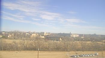 Weather camera view of Fort Hays State University.
