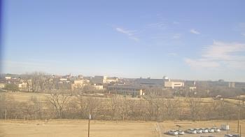 Weather camera view of Fort Hays State University.
