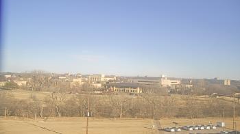 Weather camera view of Fort Hays State University.