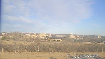 Weather camera view of Fort Hays State University.