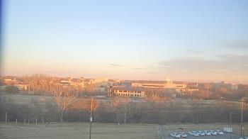Weather camera view of Fort Hays State University.
