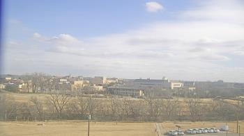 Weather camera view of Fort Hays State University.