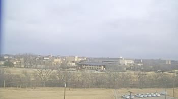 Weather camera view of Fort Hays State University.