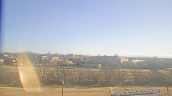 Weather camera view of Fort Hays State University.