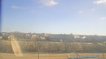 Weather camera view of Fort Hays State University.