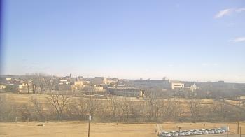 Weather camera view of Fort Hays State University.