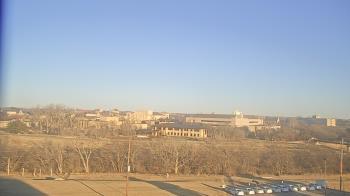 Weather camera view of Fort Hays State University.