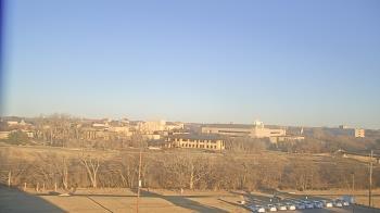 Weather camera view of Fort Hays State University.