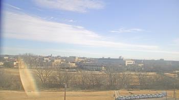 Weather camera view of Fort Hays State University.