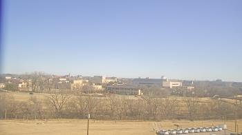 Weather camera view of Fort Hays State University.