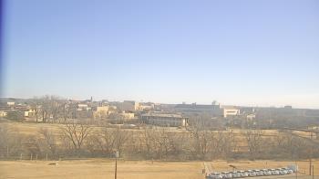 Weather camera view of Fort Hays State University.