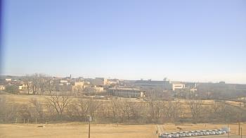 Weather camera view of Fort Hays State University.