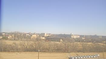 Weather camera view of Fort Hays State University.