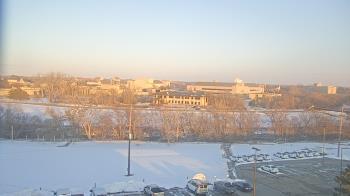 Weather camera view of Fort Hays State University.