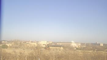 Weather camera view of Fort Hays State University.