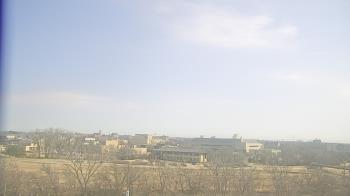 Weather camera view of Fort Hays State University.
