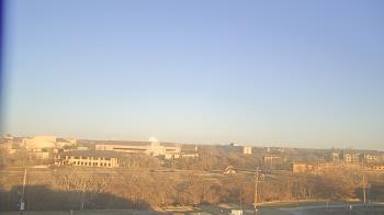 Weather camera view of Fort Hays State University.