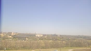 Weather camera view of Fort Hays State University.