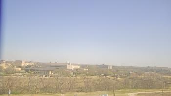 Weather camera view of Fort Hays State University.