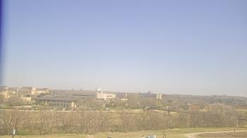 Weather camera view of Fort Hays State University.