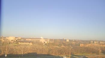 Weather camera view of Fort Hays State University.