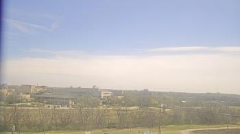 Weather camera view of Fort Hays State University.