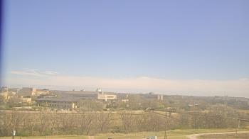 Weather camera view of Fort Hays State University.