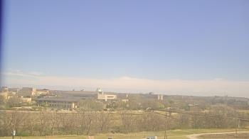 Weather camera view of Fort Hays State University.