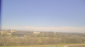 Weather camera view of Fort Hays State University.