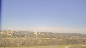 Weather camera view of Fort Hays State University.