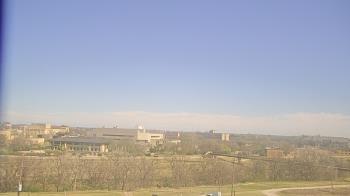 Weather camera view of Fort Hays State University.