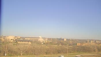 Weather camera view of Fort Hays State University.