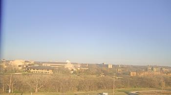 Weather camera view of Fort Hays State University.