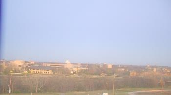 Weather camera view of Fort Hays State University.