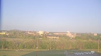 Weather camera view of Fort Hays State University.
