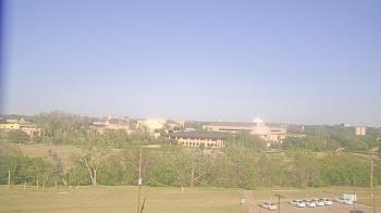 Weather camera view of Fort Hays State University.