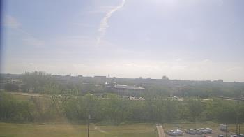 Weather camera view of Fort Hays State University.