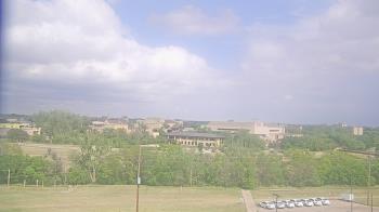 Weather camera view of Fort Hays State University.