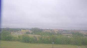 Weather camera view of Fort Hays State University.