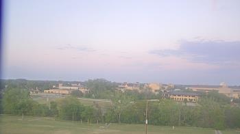 Weather camera view of Fort Hays State University.