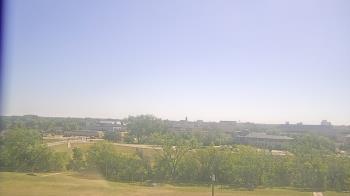 Weather camera view of Fort Hays State University.