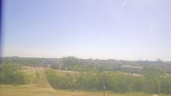 Weather camera view of Fort Hays State University.
