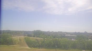 Weather camera view of Fort Hays State University.