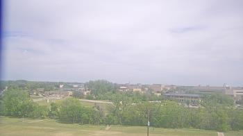 Weather camera view of Fort Hays State University.