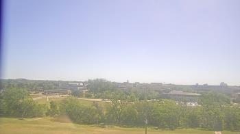 Weather camera view of Fort Hays State University.
