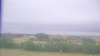 Weather camera view of Fort Hays State University.