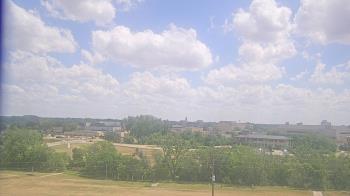 Weather camera view of Fort Hays State University.