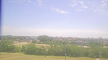 Weather camera view of Fort Hays State University.