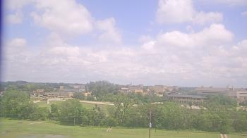 Weather camera view of Fort Hays State University.