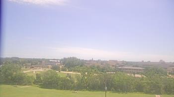 Weather camera view of Fort Hays State University.